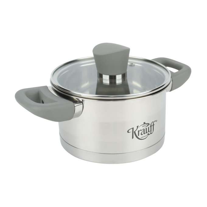 Набір каструль Elite Krauff 1,3л, 4,7л + ПОДАРУНКИ: ложка та ложка для пасти