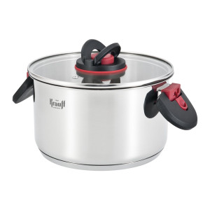 Каструля Prime Chef Krauff 4.7л + ПОДАРУНОК: Лопатка, ополоник, пензлик