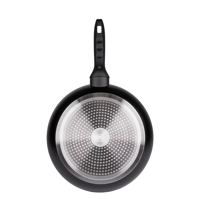 Набір сковорідок з індикатором нагріву Smart Fry Krauff ⌀24см та ⌀28см + ПОДАРУНОК: Дошка обробна