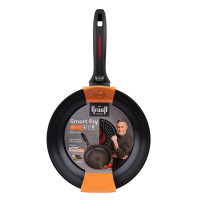 Набір сковорідок з індикатором нагріву Smart Fry Krauff ⌀24см та ⌀28см + ПОДАРУНОК: Дошка обробна