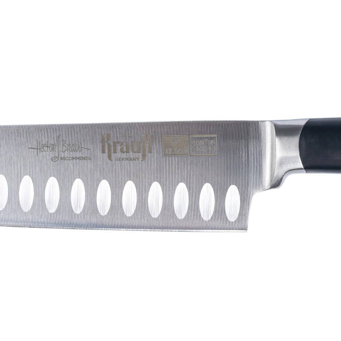 Набір із 5-ти ножів на підставці Prime Chef Krauff + ПОДАРУНОК: Точилка для ножів