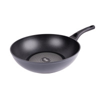 Набір зі сковорідки WOK 28 см, контейнерів, друшляка та сокири + ПОДАРУНКИ: Решітка гриль, щипці та сумка-шопер