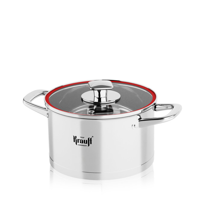 Каструля Krauff Prime Сhef ⌀2,7 л +ПОДАРУНОК: миска з нержавіючої сталі Krauff 5,8 л
