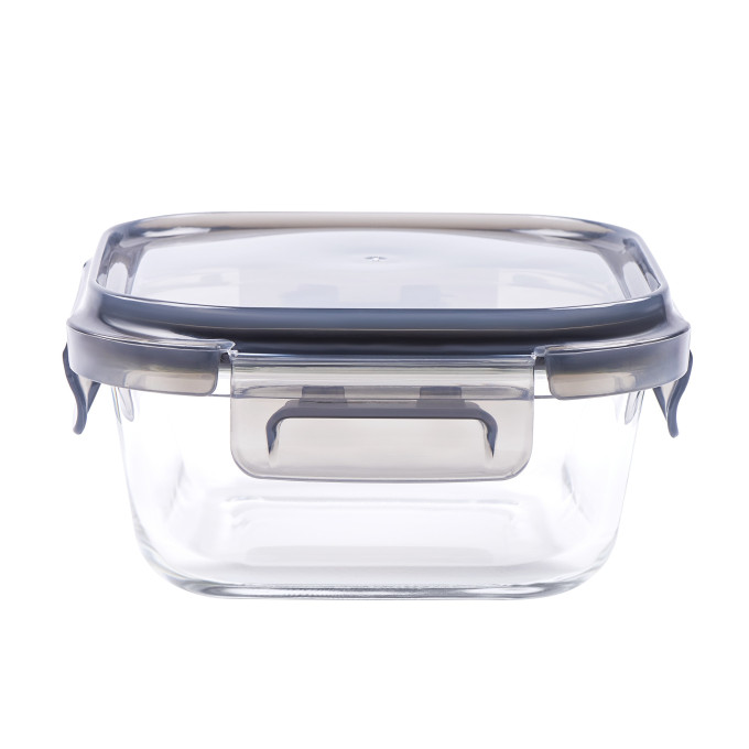 Набір сковорідок Krauff Smart Fry 24 см 26 см та скляні контейнери ArtGlass + ПОДАРУНОК: Скляна кришка