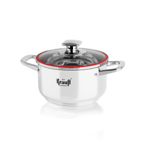 Каструля 1,2л зі скляною кришкою діаметр 14см. Артикул: 26-238-066