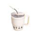 Термокухоль Coffee & Tea з трубочкою бежева HP-14-23BE  - фото 1