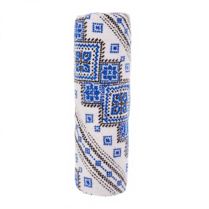 Серветки в рулоні Вишиванка 25×25 см із мікрофібри синій Colorful Home 515-12-60BL