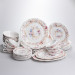 Столовый сервиз фарфоровый Vintage 32 предмета на 6 персон Yiwu ALS-32PCS  - фото 1