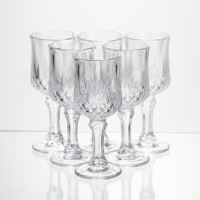 Набір чарок на ніжці Vintage Crystal для міцних напоїв 6 штук 50 мл Yiwu HP-34-75