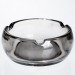 Попільничка скляна Round Cigar 12 см, сірий Yiwu HP-34-77  - фото 1