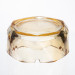 Попільничка скляна Diamond Faceted 12 см, золотистий Yiwu HP-34-78 - фото 4