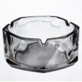 Попільничка скляна Diamond Faceted 12 см, сірий Yiwu HP-34-79