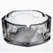 Попільничка скляна Diamond Faceted 12 см, сірий Yiwu HP-34-79  - фото 1