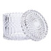 Цукерниця з кришкою кругла скляна HP-4-100 - фото 3