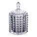 Цукерниця скляна з кришкою 16см ваза цукорниця кругла HP-4-105  - фото 1