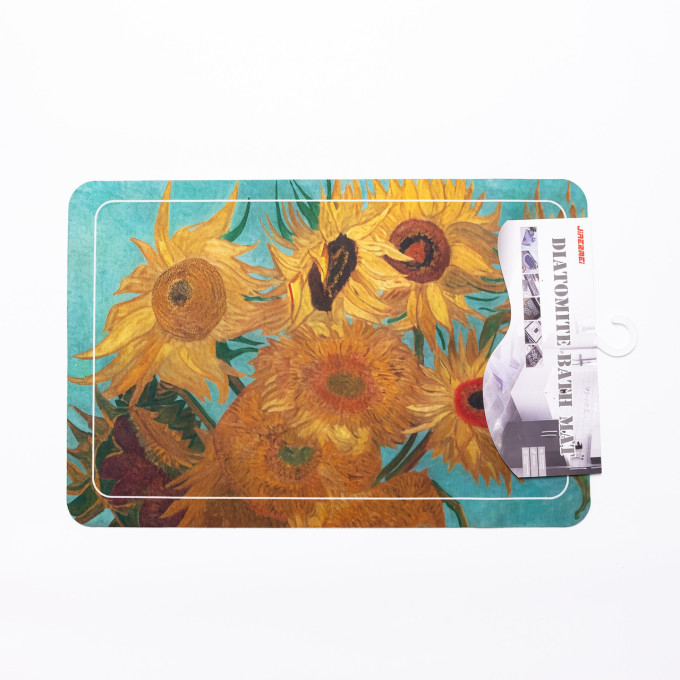 Коврик диатомитовый Sunflower 58*38 см прямоугольный Yiwu HP-42-102