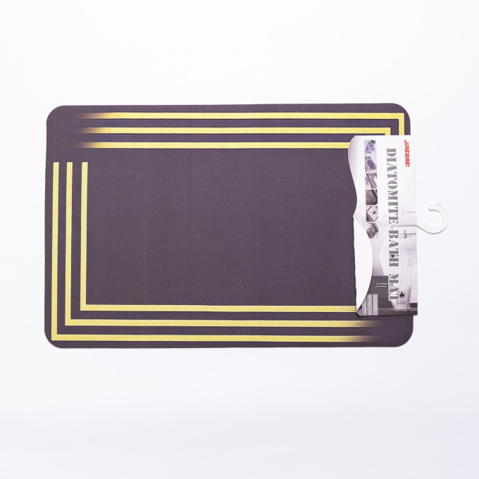 Коврик универсальный диатомитовый Stripe 58*38 см прямоугольный Yiwu HP-42-121