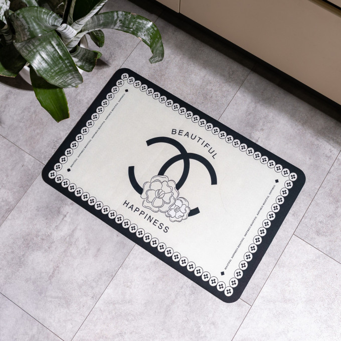 Коврик придверный Camellia 58*38 см диатомитовый Yiwu HP-42-125