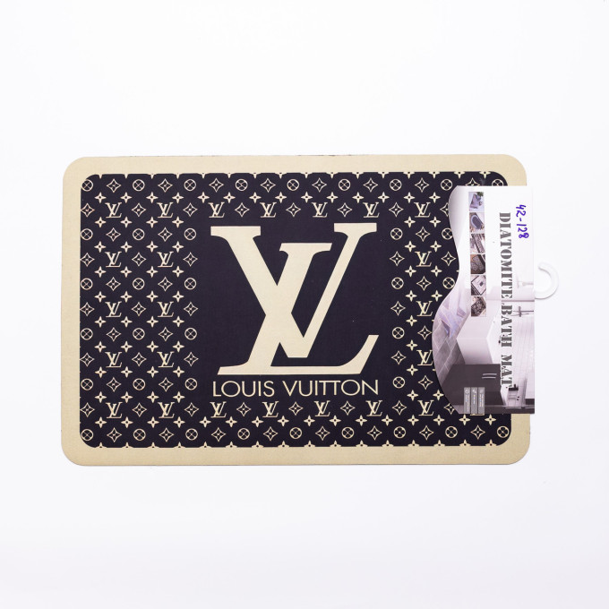 Коврик придверный Monogram 58*38 см диатомитовый Yiwu HP-42-128