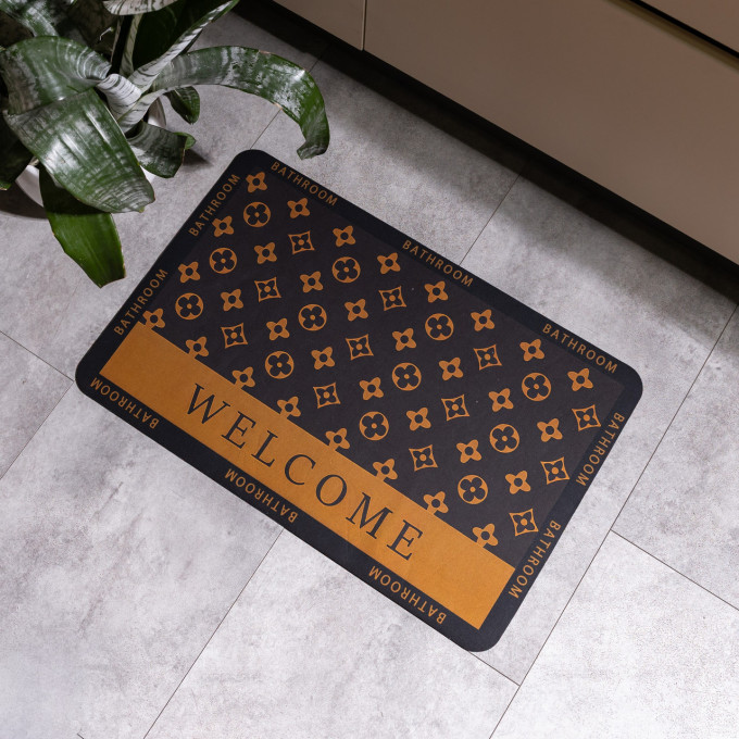 Коврик придверный Welcome 58*38 см диатомитовый Yiwu HP-42-132