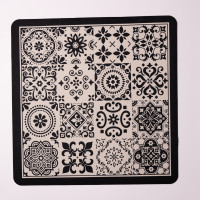 Килимок універсальний Ornament 58*58 см діатомітовий Yiwu HP-42-155