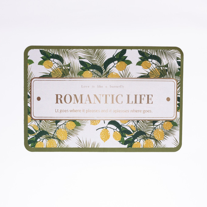 Коврик универсальный Romantic 58*38 см диатомитовый Yiwu HP-42-211