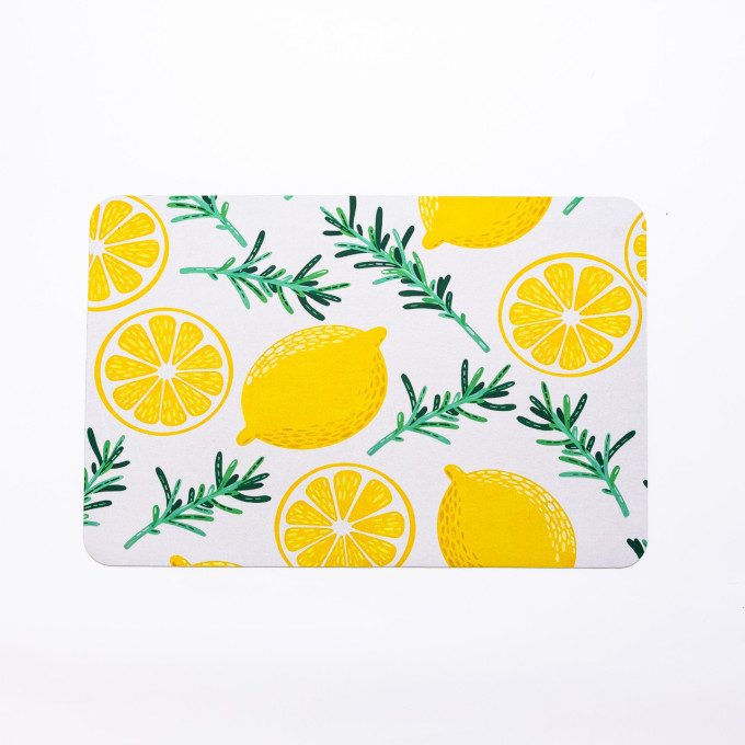 Коврик универсальный диатомитовый Lemony 58*38 см прямоугольный Yiwu HP-42-214