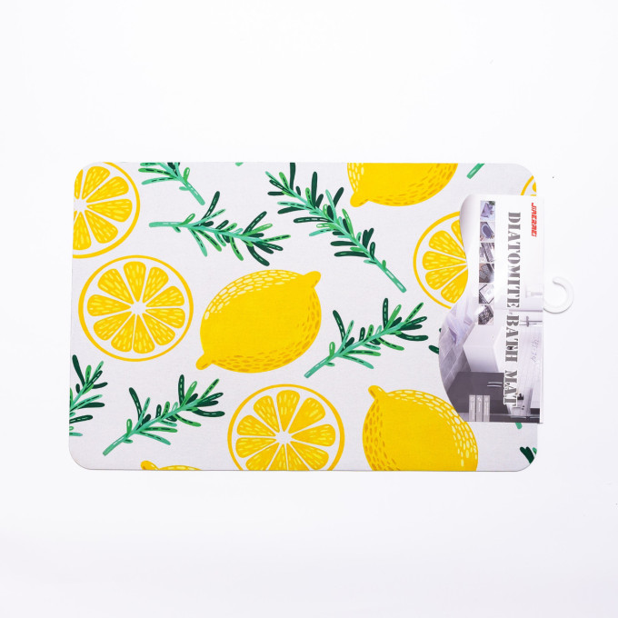 Коврик универсальный диатомитовый Lemony 58*38 см прямоугольный Yiwu HP-42-214