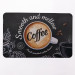 Килимок для кухні Smooth and mellow Coffee 58*38 см діатомітовий HP-42-45  - фото 1