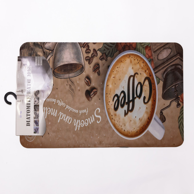Килимок для кухні Coffee House 58*38 см діатомітовий HP-42-46