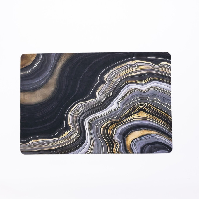 Коврик универсальный диатомитовый Agate 58*38 см прямоугольный Yiwu HP-42-77