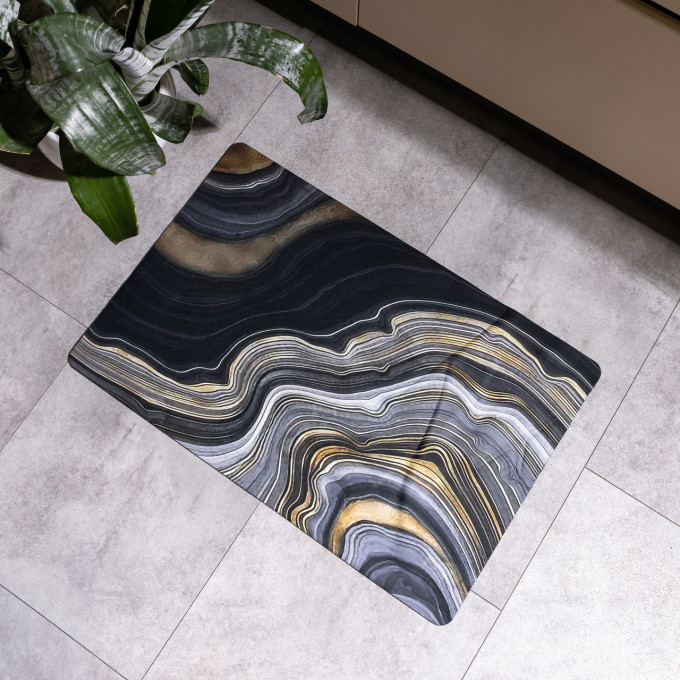 Коврик универсальный диатомитовый Agate 58*38 см прямоугольный Yiwu HP-42-77