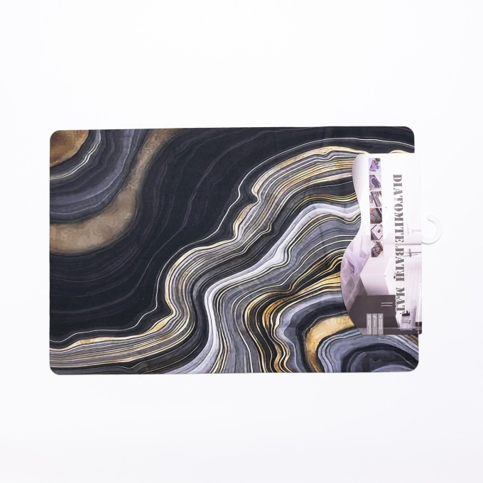 Коврик универсальный диатомитовый Agate 58*38 см прямоугольный Yiwu HP-42-77