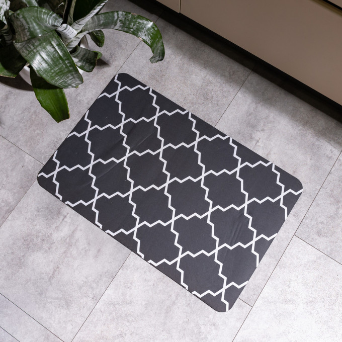 Коврик универсальный диатомитовый Lattice 58*38 см прямоугольный Yiwu HP-42-90