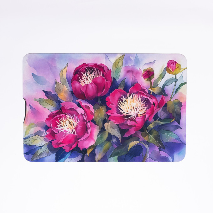 Коврик диатомитовый Peony 58*38 см прямоугольный Yiwu HP-42-95