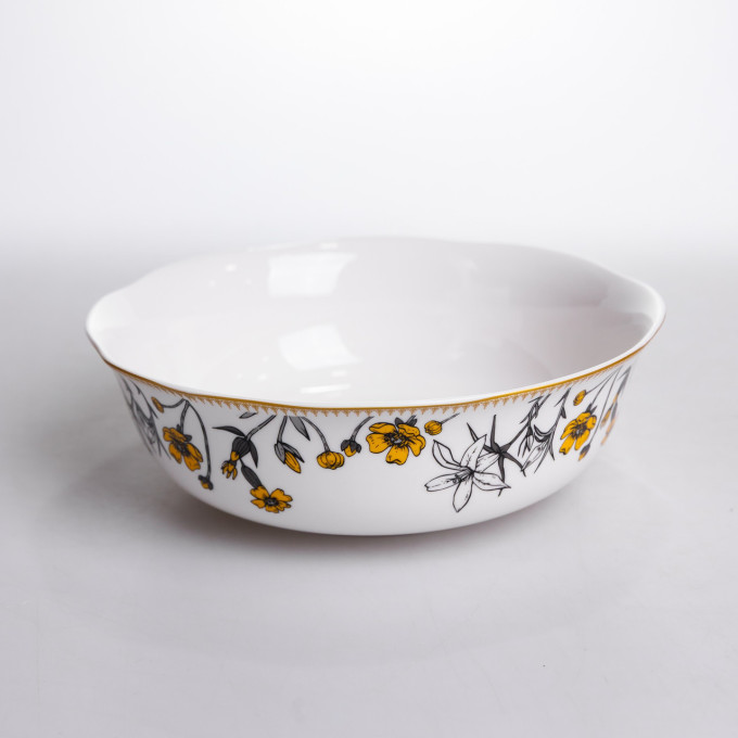 Столовый сервиз на 6 персон фарфоровый Buttercups 24 предмети Yiwu HP-7-715