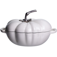Каструля чавунна емальована Iron Tomato 2,5 л, білий Yiwu HP-FLG-20 BEIGE Каструля чавунна емальована Iron Tomato 2,5 л, білий Yiwu HP-FLG-20 BEIGE