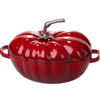 Каструля чавунна емальована Iron Tomato 2,5 л, червоний Yiwu HP-FLG-20 RED Каструля чавунна емальована Iron Tomato 2,5 л, червоний Yiwu HP-FLG-20 RED