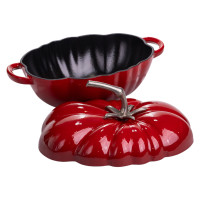 Каструля чавунна емальована Iron Tomato 2,5 л, червоний Yiwu HP-FLG-20 RED Каструля чавунна емальована Iron Tomato 2,5 л, червоний Yiwu HP-FLG-20 RED