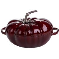 Каструля чавунна емальована Iron Tomato 2,5 л, бургунди Yiwu HP-FLG-20 burgundy Каструля чавунна емальована Iron Tomato 2,5 л, бургунди Yiwu HP-FLG-20 burgundy