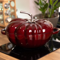 Каструля чавунна емальована Iron Tomato 2,5 л, бургунди Yiwu HP-FLG-20 burgundy Каструля чавунна емальована Iron Tomato 2,5 л, бургунди Yiwu HP-FLG-20 burgundy