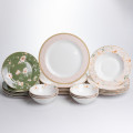 Столовый сервиз на 6 персон фарфоровый Jardine Yiwu HP-HK-A15