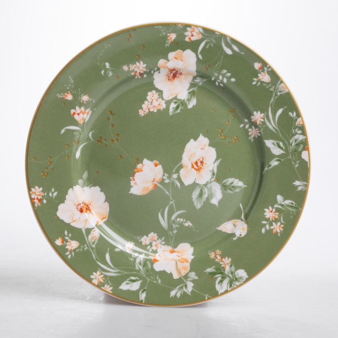 Столовый сервиз на 6 персон фарфоровый Jardine Yiwu HP-HK-A15
