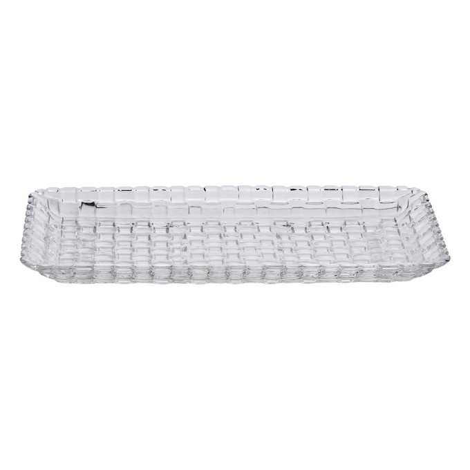 Страва для закусок скляна 25*12,5*1,5 см прямокутна HP-YH-33