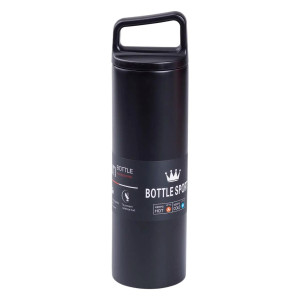 Термос металлический 500 мл Bottle Sport с вакуумной изоляцией  черный HPGM5009B
