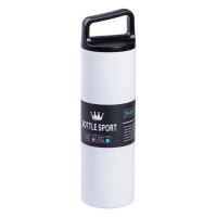 Термос металевий 500 мл Bottle Sport із вакуумною ізоляцією білий HPGM5009W